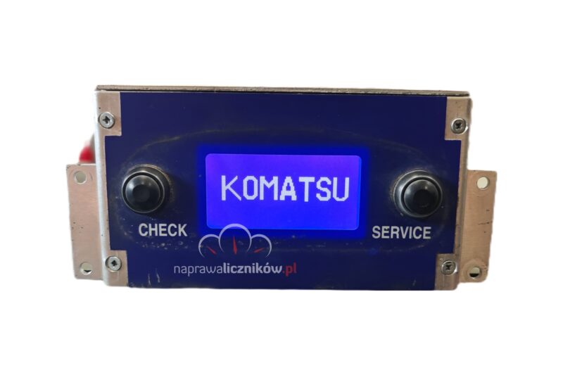 Naprawa panelu sterowania Komatsu WB97 S